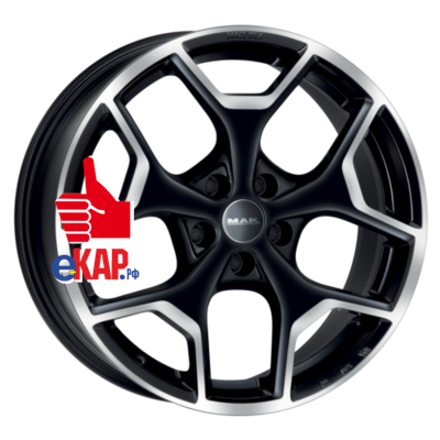 MAK 7,5x18/5x108 ET39 D72 Liberty Black mirror