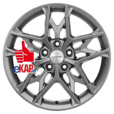Khomen Wheels 7x17/5x114,3 ET50 D67,1 KHW1709 (CX-5/Seltos/Optima) Gray