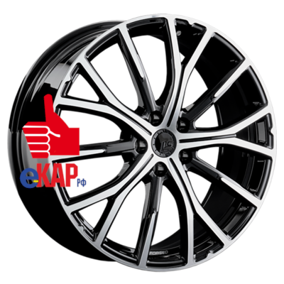 LS Forged 7,5x19/5x108 ET38 D65,1 LS FG21 BKF (конус, C570)