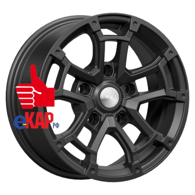 СКАД 7x16/5x139,7 ET15 D98,5 Барахас (КЛ378) Черный бархат