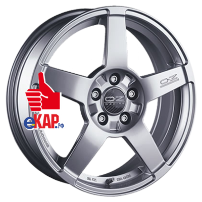 OZ 7x17/5x114,3 ET40 D75 Record Race Silver