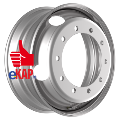 Accuride 7,5x22,5/10x335 ET154,4 D281 M22 Silver