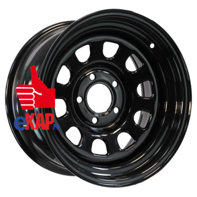 ZEPP 4х4 8x16/5x120 ET0 D75 Land Rover Discovery 2, VW Amarok Semicircle Gloss Black (LTM)