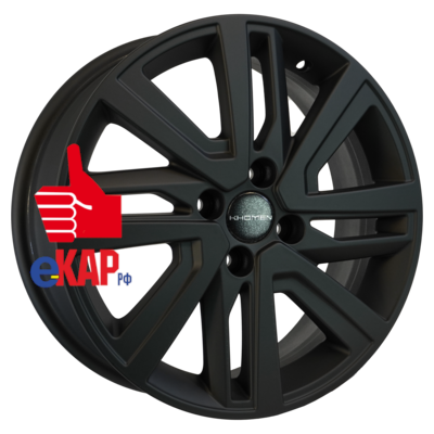 Khomen Wheels 6x16/4x100 ET41 D60,1 KHW1609 (XRay) Black matt