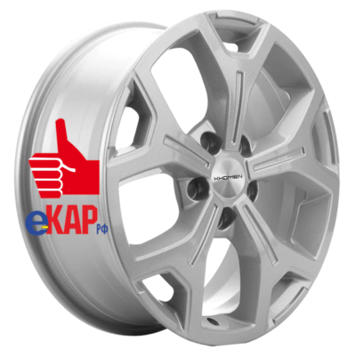 Khomen Wheels 6,5x17/5x120 ET55 D65,1 KHW1710(2) (VW Transporter) F-Silver