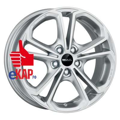 MAK 7x17/5x112 ET42 D76 Hessen Silver