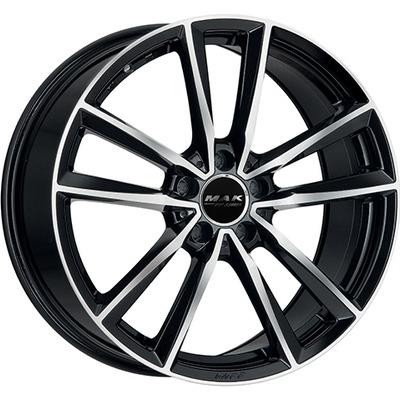 MAK 8x18/5x112 ET48 D66,6 Bremen Black mirror