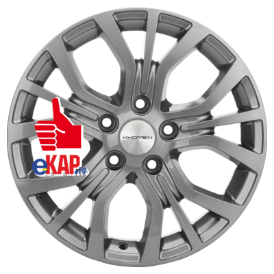 Khomen Wheels 6,5x16/5x114,3 ET41 D67,1 KHW1608 (Kia) Gray