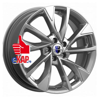 K&K 7x17/5x108 ET33 D60,1 Роквуд (КС900) Дарк платинум