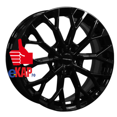 Khomen Wheels 7x17/5x114,3 ET40 D57,1 KHW1718 (Besturn X40) Black