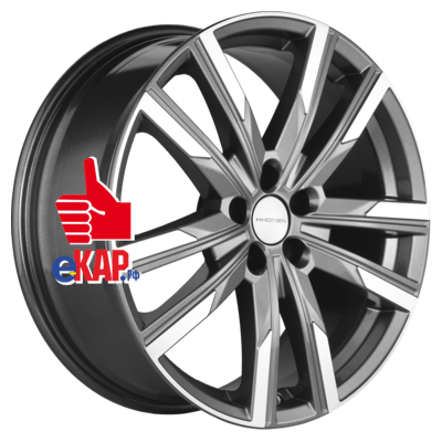 Khomen Wheels 7,5x19/5x120 ET41 D59,5 KHW1905 (GAC GS8) Gray-FP
