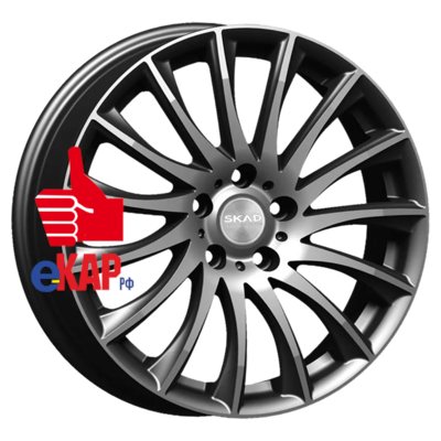 СКАД 7x18/5x114,3 ET37 D66,6 Валенсия (КЛ282) Алмаз бархат
