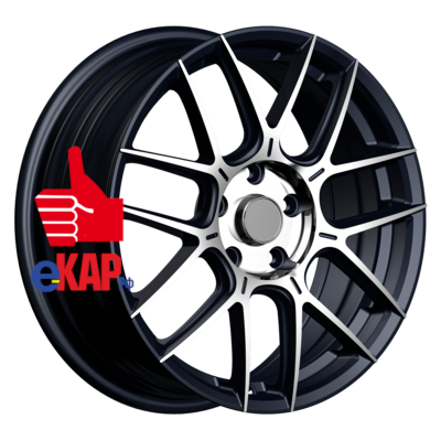 INCH 7x17/5x112 ET40 D66,6 FA8541 Gloss Black Machined Face (ZJH)