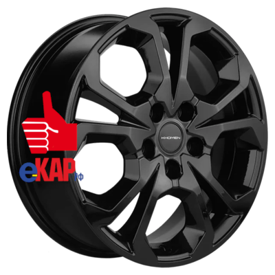 Khomen Wheels 6,5x17/5x114,3 ET50 D66,1 KHW1711 (Arkana/Kaptur) Black