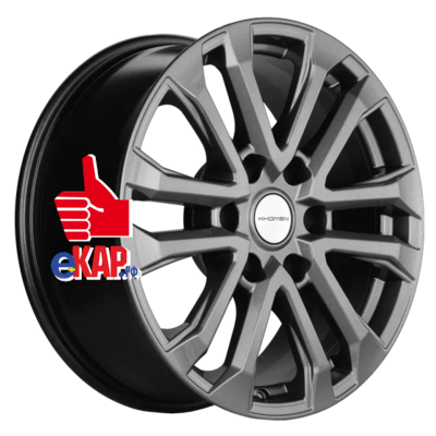 Khomen Wheels 7,5x18/6x139,7 ET25 D106,1 KHW1805 (LC Prado) Gray