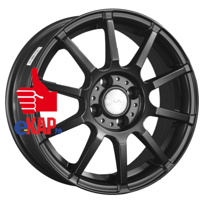 СКАД 6x15/4x100 ET47 D60,1 Акита (КЛ285) Черный бархат новый