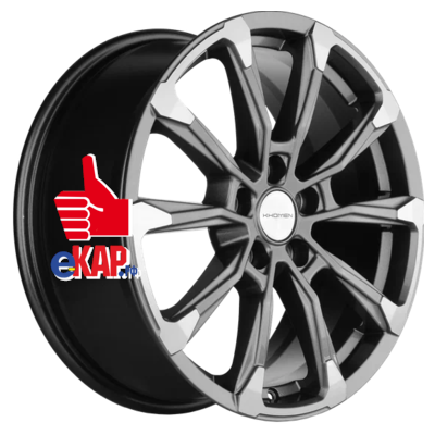 Khomen Wheels 7,5x18/5x114,3 ET40 D64,1 KHW1808 (Haval F7/F7x) Gray-FP