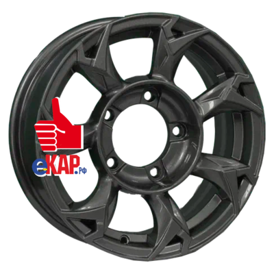 Khomen Wheels 5,5x15/5x139,7 ET5 D108,1 KHW1505 (Jimny) Gray