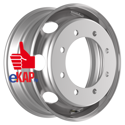 Accuride 6,75x19,5/8x275 ET136 D221 M20 Silver (RZB35654OE) (10,5 мм) 2 500 кг