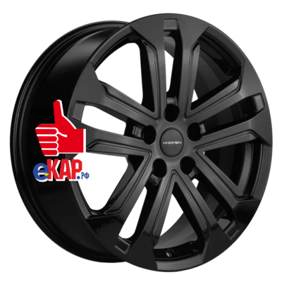 Khomen Wheels 7x18/5x114,3 ET45 D60,1 KHW1803 (Changan/Geely/Lexus/Suzuki/Toyota) Black