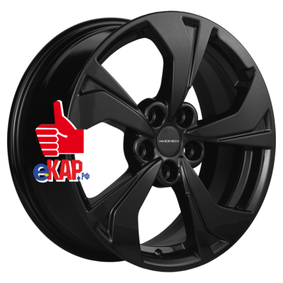Khomen Wheels 7x17/5x108 ET33 D60,1 KHW1724 (Exeed LX) Black