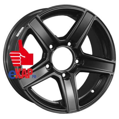 СКАД 7x16/5x139,7 ET30 D98,5 Сафари (КЛ316) Черный бархат