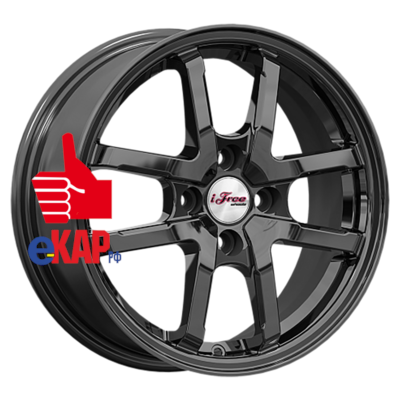 iFree 6x15/4x100 ET45 D60,1 Грид (КС1082) BK