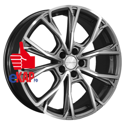 Khomen Wheels 7,5x19/5x108 ET33 D60,1 KHW1907 (OMODA C5) Gray-FP