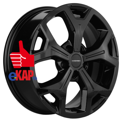 Khomen Wheels 7x17/5x108 ET43 D65,1 KHW1710 (DFM AX 7) Black