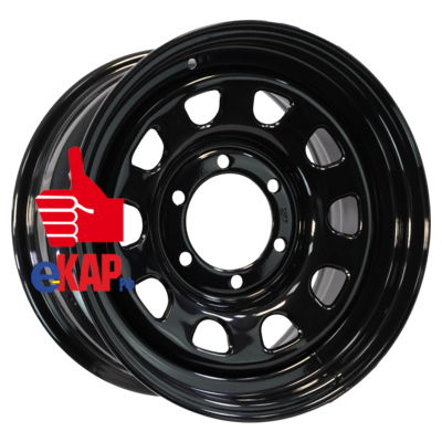 ZEPP 4х4 8x16/6x139,7 ET30 D110 Toyota/Nissan/L200 2005+ Semicircle Gloss Black (LTM)