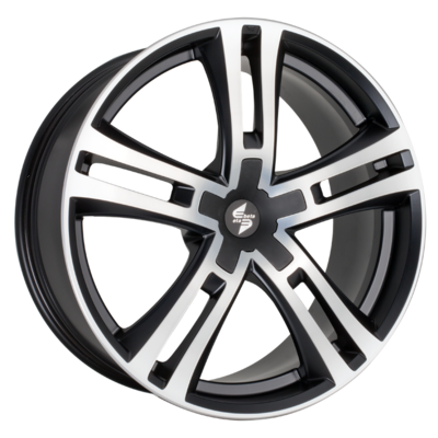 Eta Beta 9x20/5x150 ET44 D110,1 Uriel Black Matt Polish Black Cap