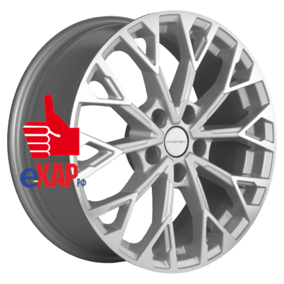 Khomen Wheels 7x17/5x114,3 ET46 D67,1 KHW1718 (ASX) F-Silver-FP