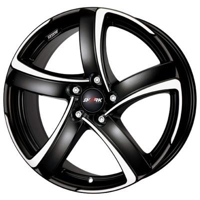 Alutec 6x15/4x100 ET38 D63,3 Shark Racing black front polished