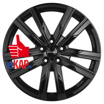 Khomen Wheels 7,5x19/5x114,3 ET40 D66,5 KHW1905 (Haval Dargo) Black