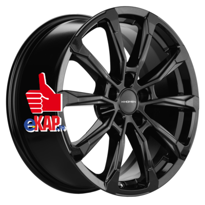 Khomen Wheels 7,5x18/5x108 ET46 D63,4 KHW1808 (Tugella/Jaguar XF/F-Pace) Black