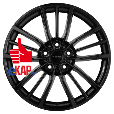 Khomen Wheels 7x18/5x114,3 ET38 D67,1 KHW1812 (Outlander) Black