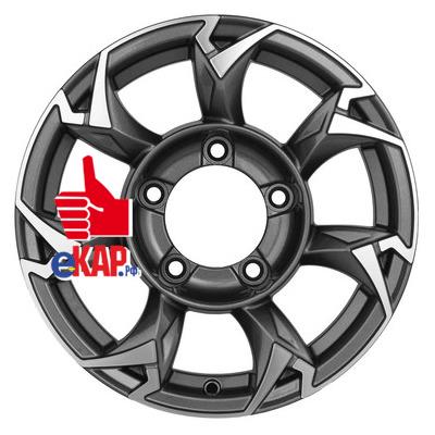 Khomen Wheels 5,5x15/5x139,7 ET5 D108,1 KHW1505 (Jimny) Gray-FP