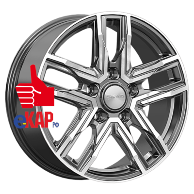 СКАД 8,5x20/5x150 ET55 D110 Техас (КЛ1103) Алмаз графит