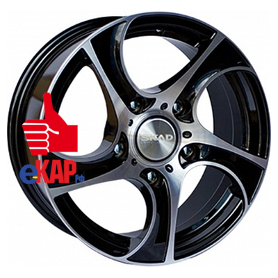 СКАД 7x16/5x139,7 ET40 D98,5 Вихрь (КЛ162) Алмаз бархат
