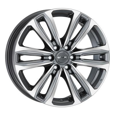 MAK 7,5x17/6x139,7 ET33 D100,1 Safari 6 Gunmetal Mirror Face