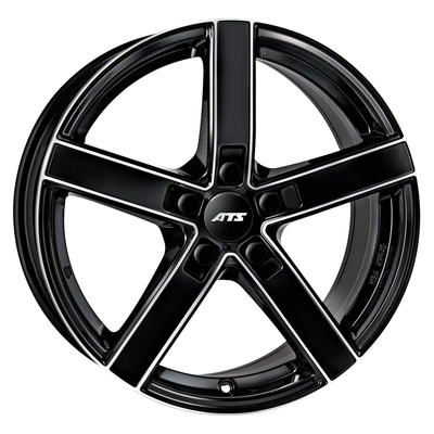 ATS 7,5x17/5x114,3 ET47 D70,1 Emotion Diamant black front polished