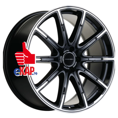 Khomen Wheels 9,5x21/5x112 ET30 D66,6 KHW2102 (GLS class) Black-FP