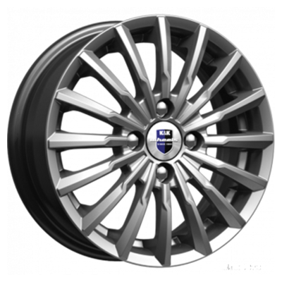 K&K 5,5x14/4x100 ET39 D56,6 Акцент-оригинал (КС641) Дарк платинум