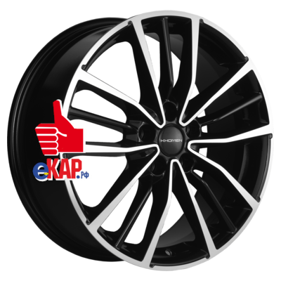 Khomen Wheels 7x18/5x108 ET33 D60,1 KHW1812 (Chery Tiggo 4/Tiggo 7 Pro) Black-FP
