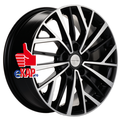 Khomen Wheels 7x17/5x114,3 ET51 D67,1 KHW1717 (Tucson) Black-FP