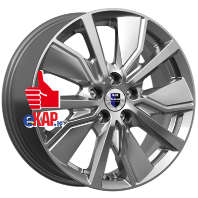 K&K 6,5x16/5x114,3 ET44 D67,1 Гамбит (КС961) Дарк платинум