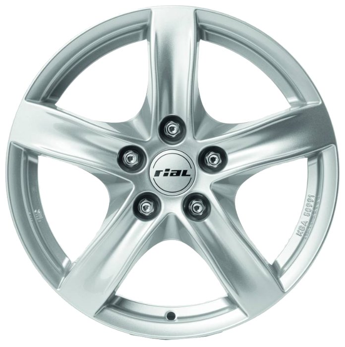 Rial 7,5x17/5x114,3 ET52 D67,1 Arktis Polar Silver