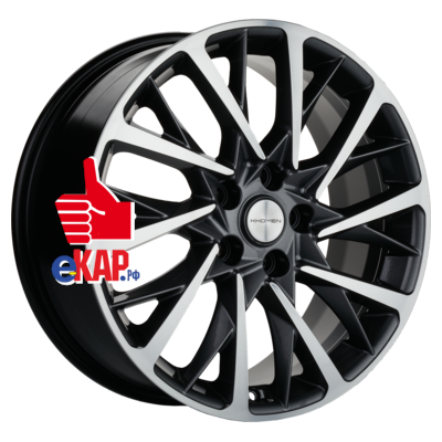Khomen Wheels 7,5x18/5x114,3 ET40 D57,1 KHW1804 (Faw Besturn X40) Gray-FP