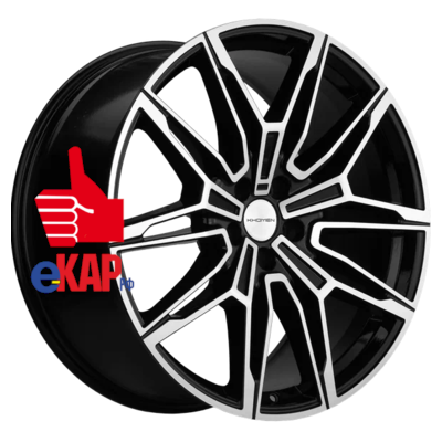 Khomen Wheels 11x21/5x112 ET43 D66,6 KHW2105 (X5/X6/X7 .) Black-FP