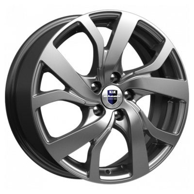 K&K 6x15/5x112 ET47 D57,1 Палермо-оригинал (КС668) Дарк платинум